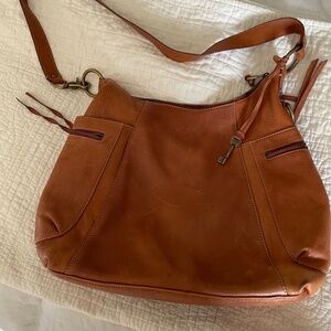 Fossil Real Leather Bag for Men or Women